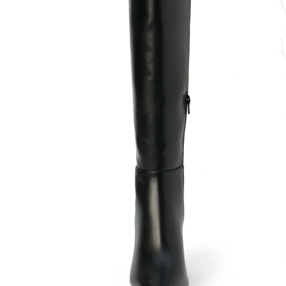 Coconuts by Matisse Black Heeled Knee-High Boots brand new size 6.5 - Picture 5 of 11